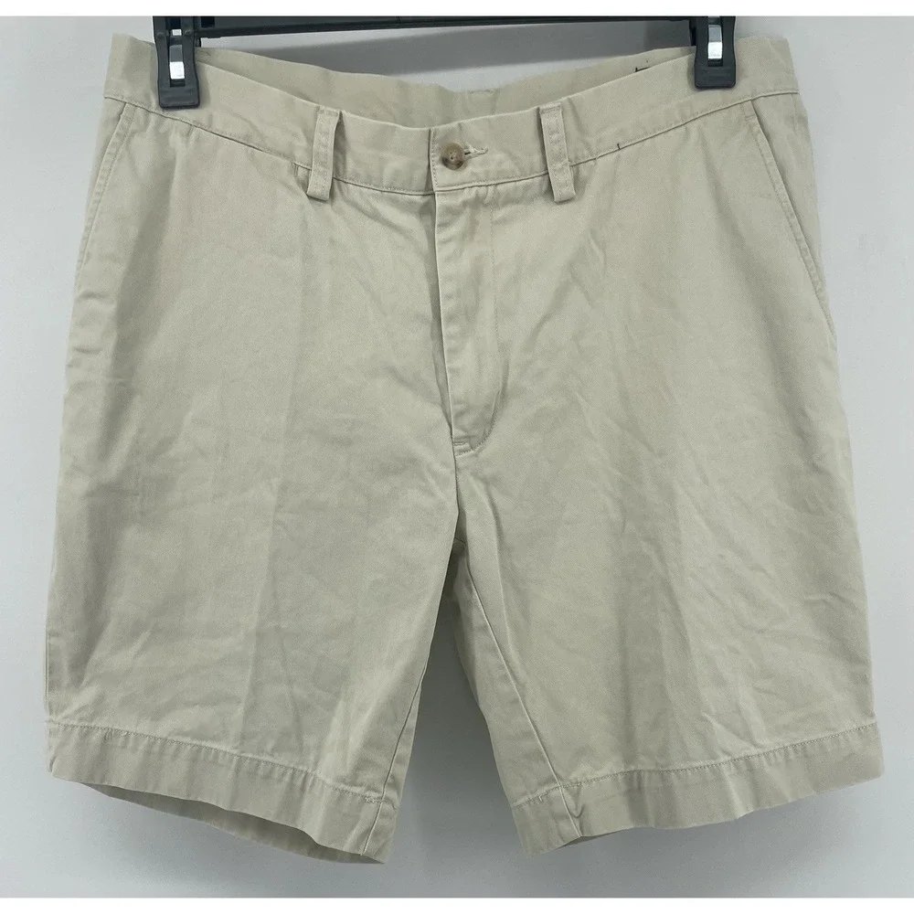 Polo Ralph Lauren Chino Shorts Men 34 Khaki Classic Fit 9